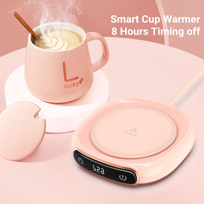 Calentador de tazas de café, posavasos térmico, taza con calefacción inteligente, aislamiento térmico, temperatura constante, almohadilla calefactora de escritorio.