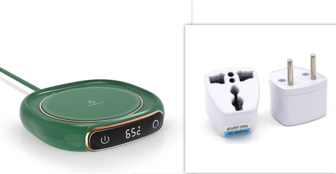 Calentador de tazas de café, posavasos térmico, taza con calefacción inteligente, aislamiento térmico, temperatura constante, almohadilla calefactora de escritorio.