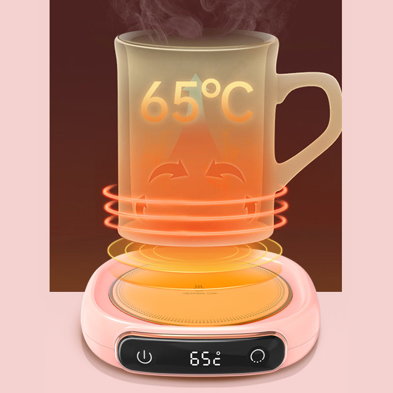 Calentador de tazas de café, posavasos térmico, taza con calefacción inteligente, aislamiento térmico, temperatura constante, almohadilla calefactora de escritorio.